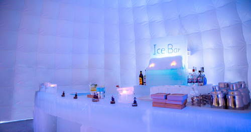 雪と氷の世界へご招待
 函館大沼 Prince Ice Bar 2025