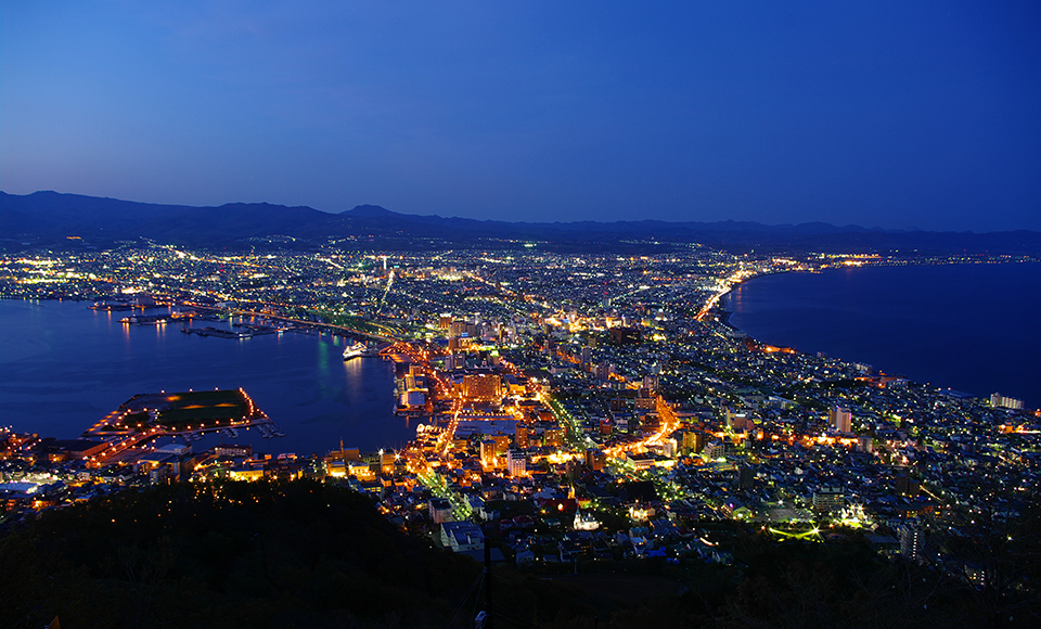 函館山から望む夜景