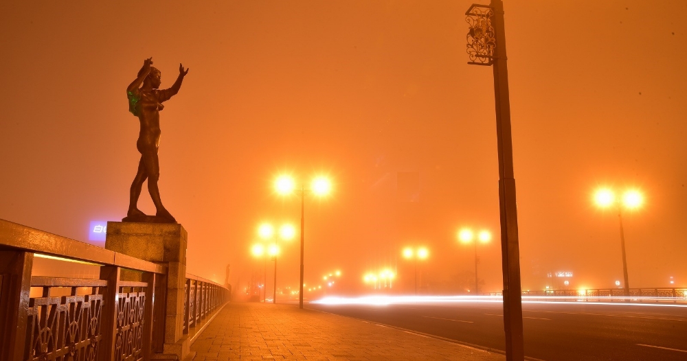ロマンの異国釧路で 海霧と涼しさ体感